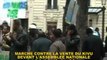 MARCHE DES CONGOLAIS DE FRANCE CONTRE LA VENTE DU KIVU DEVANT L'ASSEMBLEE NATIONALE
