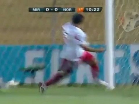 Briljante Misser van Otacilio Neto (Noroeste) tegen Mirassol