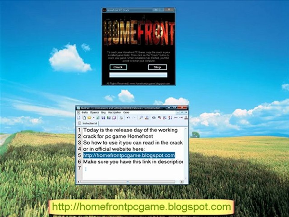 Homefront Full game and cd key For Free