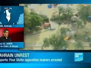 Bahrain - Government arrests 6 Shiite opposition leaders