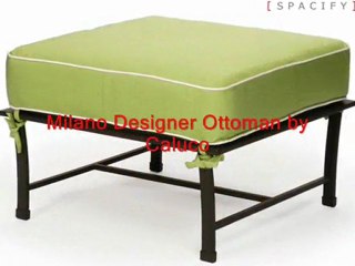 Modern Outdoor Patio Ottomans
