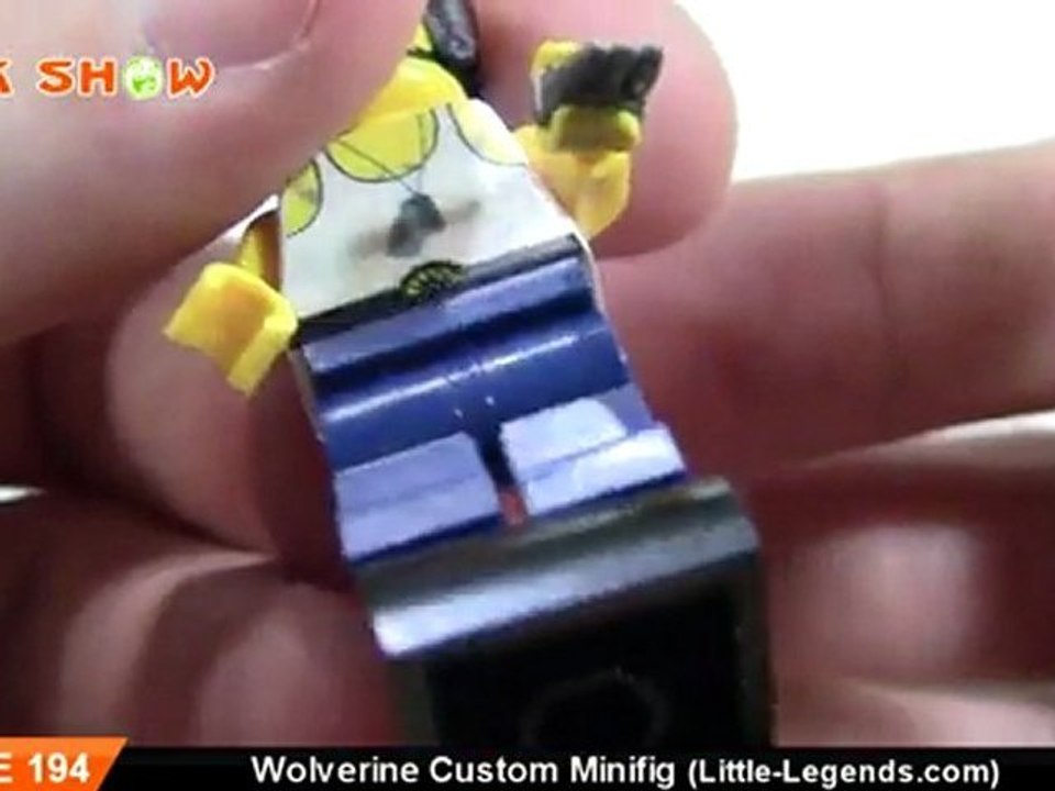 LEGO Wolverine Custom Minifigure Review