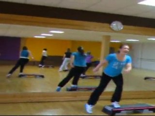 Le Step pour la "Fluo Partie" Par Julie