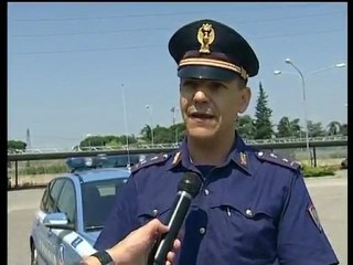 08.07.2010 Servizio TG  Canale Dieci Firenze Esodo Estivo i consigli della Polizia Stradale