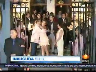 Silvia Navarro inaugura su restaurante