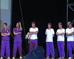 Presentazione Fiorentina 2010 2011 Jovetic