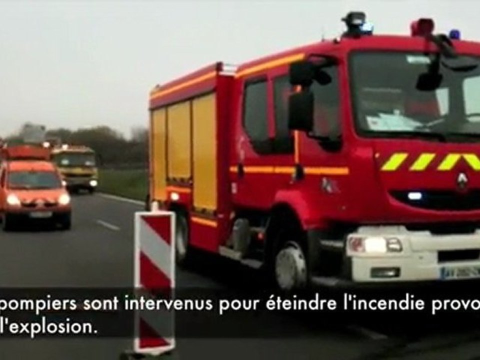 Braquage d'un fourgon blindé à l'explosif près d'Arras