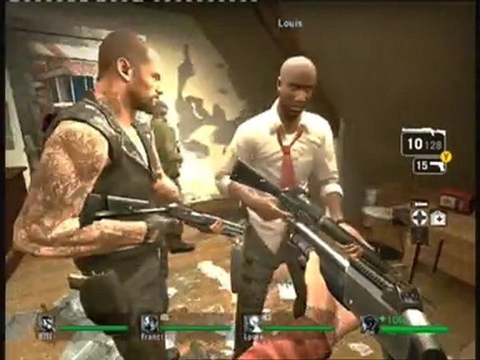 Vidéo Test / Left 4 DEAD / solo & Multi / Xbox 360