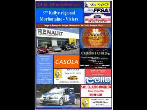 Rallye Morfontaine-Viviers 2009 1er partie