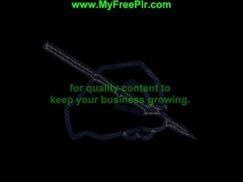Resell Rights for Plr Articles all here