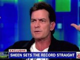 Charlie Sheen says he 