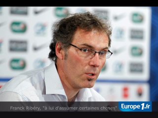Blanc évoque Evra et Ribéry