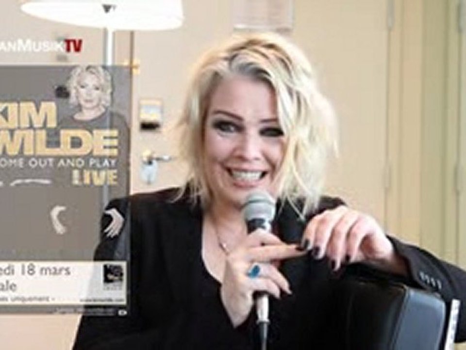 Kim Wilde 17 mars 2011 - extrait interview FanMusik