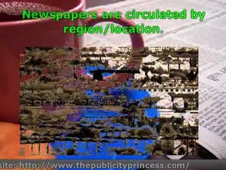 Newspaper Press Release: Still a Smart Publicity Move