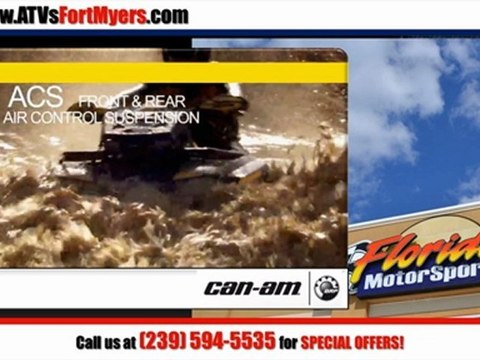 CanAm ATV The Outlander 800R XMR Naples, Fort Myers FL.