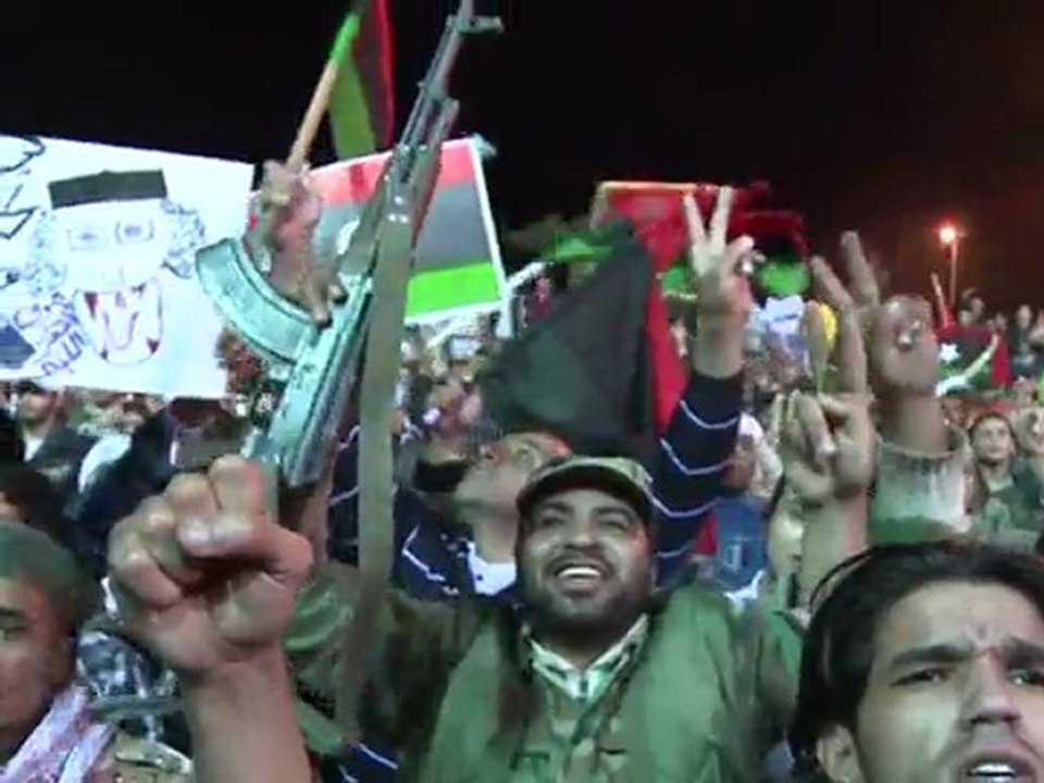 Benghazi celebrates as UN clears way for air strikes