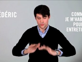 Comment je m'habille pour un entretien de recrutement ? Frédéric, 24 ans, avocat