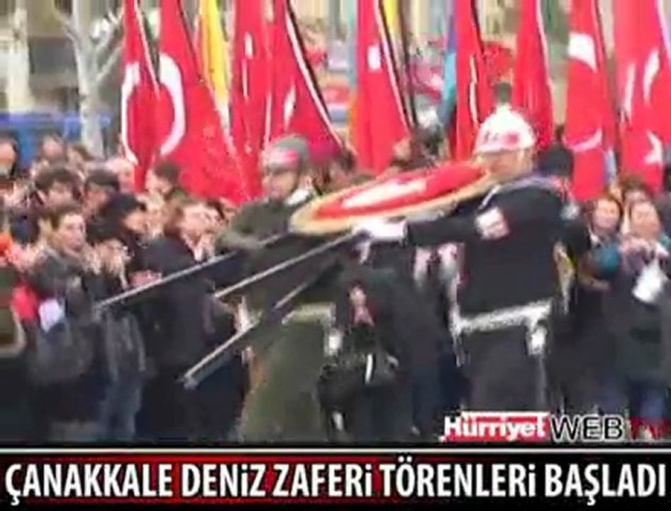 ÇANAKKALE ZAFERİ'NİN 96'NCI YILI KUTLANIYOR