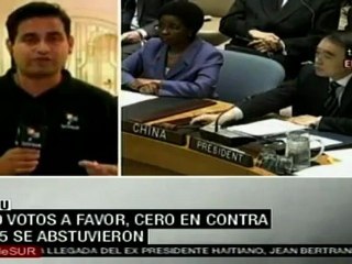 Consejo de seguridad aprobó resolución contra Libia