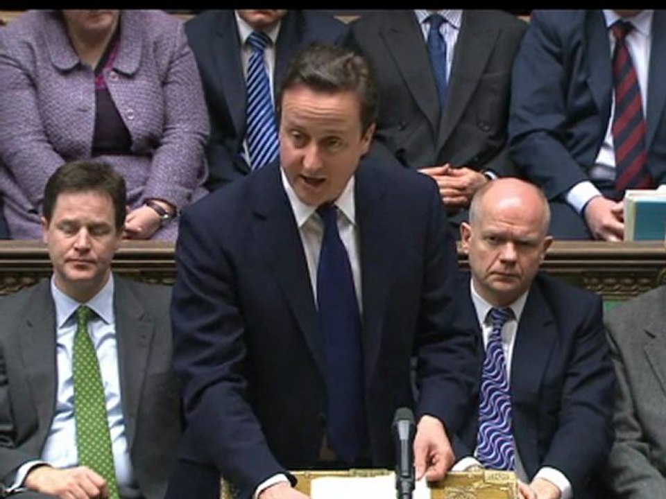 Cameron statement on Libya