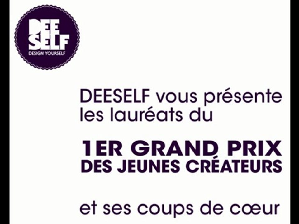 Les Lauréats du 1er Grand Prix des Jeunes Créateurs