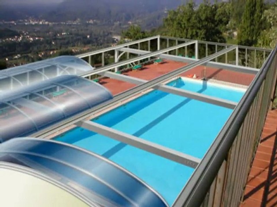 Pool Enclosures - Motorized Pool System