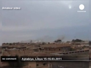 Libya: Heavy and sustained attack on... - no comment
