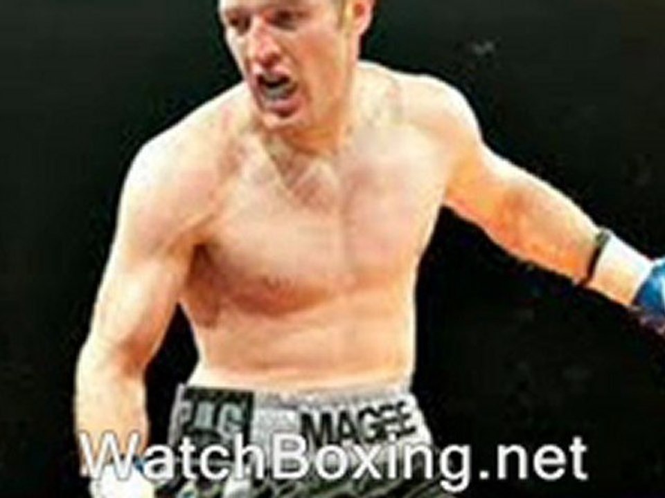 view pay per view Lucian Bute vs Brian Magee live online