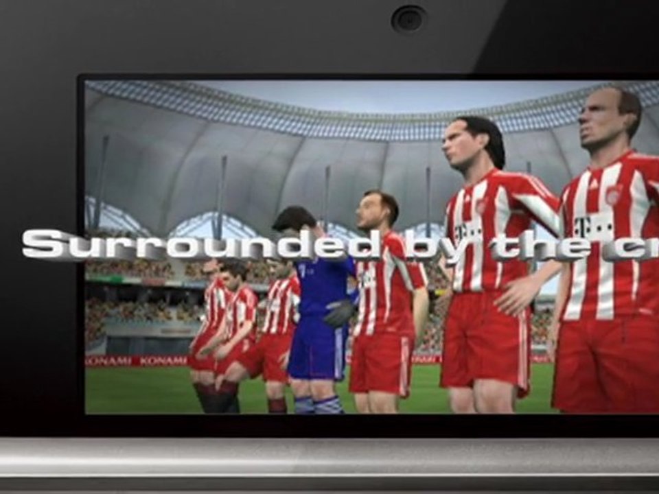 PES 2011 3D sur Nintendo 3ds