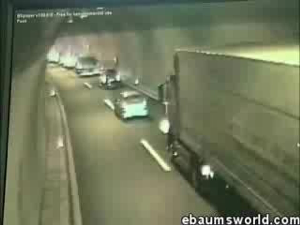 truck crashes