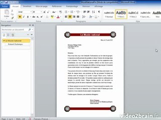 Word 2010 : A quoi peut servir Word ?