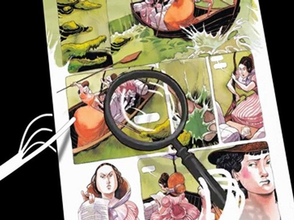 Les étapes de création d'une bande dessinée (aux Éditions Delcourt)