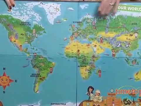 Tag Interactive World Map from LeapFrog