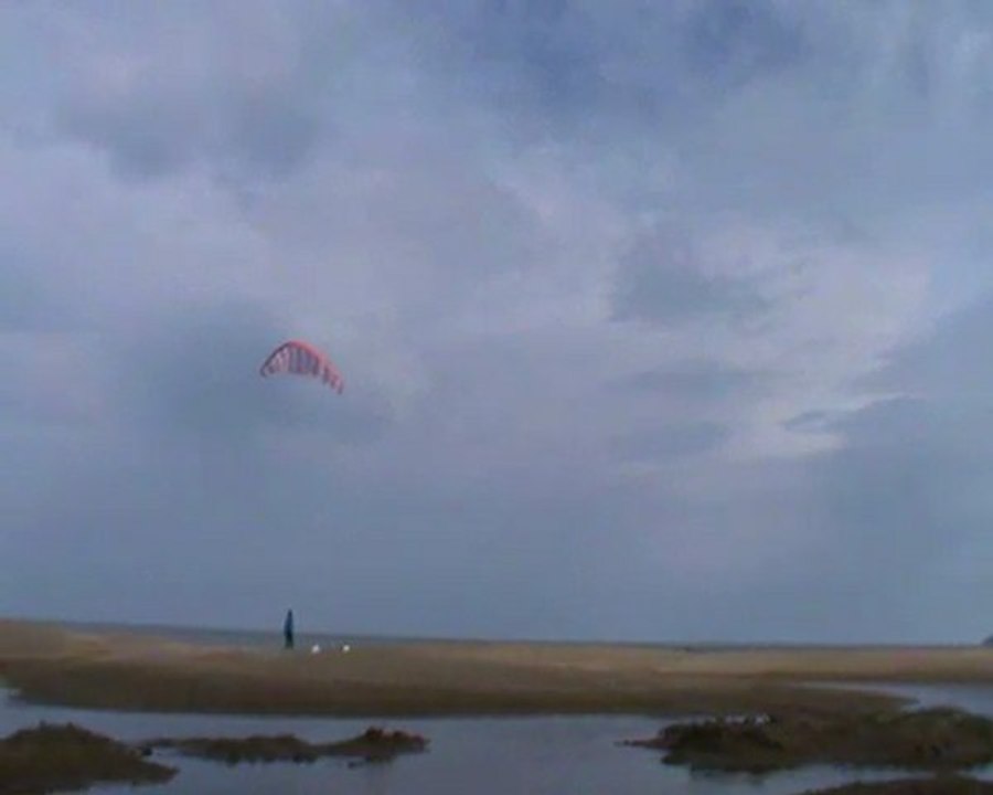 essai sans cellule et Tests pour gérer la dissymétrie pendulaire  Aile auto-zénith ou auto-stable