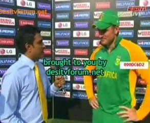 Bangladesh v South Africa - Presentation Ceremony