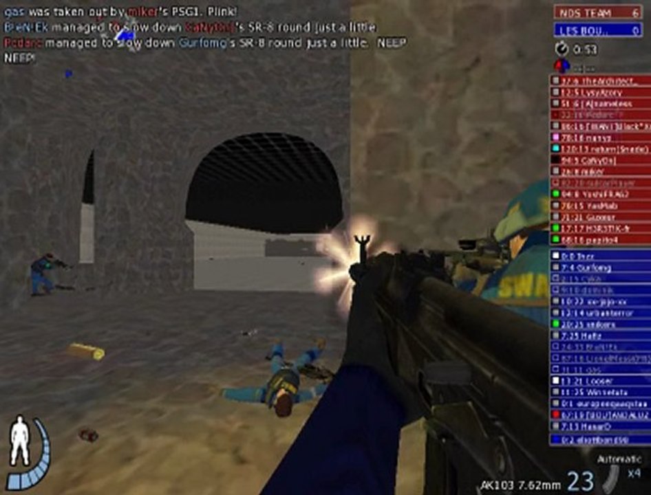 mega lag dans urbanterror