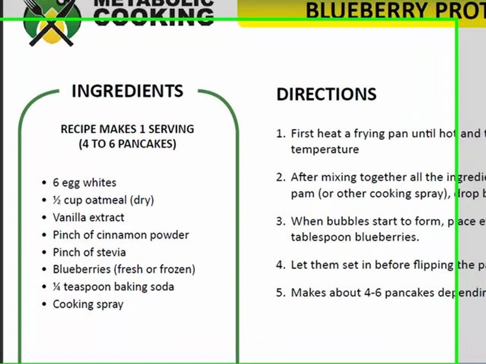 Metabolic Cooking Review - Dave Ruel Recipe Plan