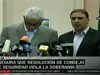 Kusa: resolución de la ONU viola la soberanía de Libia