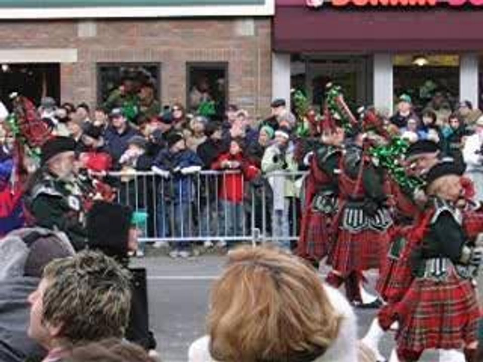 Parade St Patrick à Boston