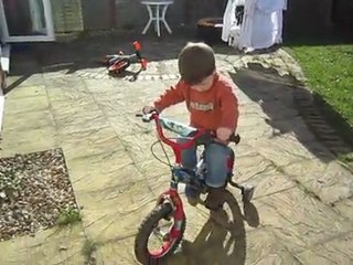 les premiers coups de pedales