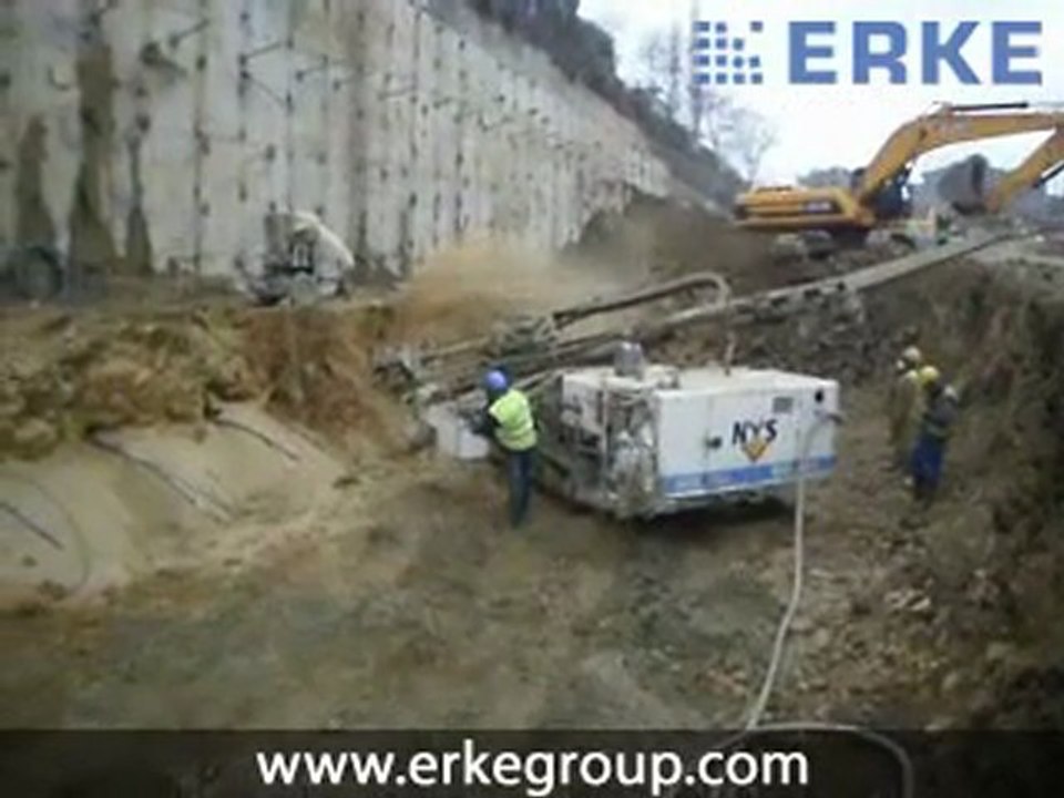 ERKE Dış Ticaret ltd., Soilmec SM-14 Jet Grouting Work - İstanbul