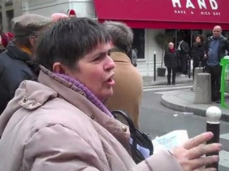 Manifestation défense de la langue française