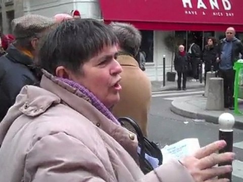 Manifestation défense de la langue française