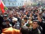 ALGERIE: MARCHE DE LA CNCD A TIZI OUZOU LE 19 MARS 2011