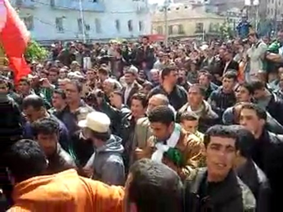 ALGERIE: MARCHE DE LA CNCD A TIZI OUZOU LE 19 MARS 2011