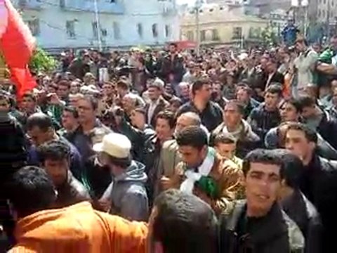 ALGERIE: MARCHE DE LA CNCD A TIZI OUZOU LE 19 MARS 2011
