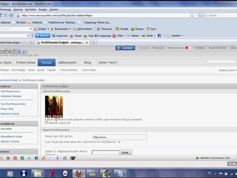 avatar ve profil resmi nasıl konulur