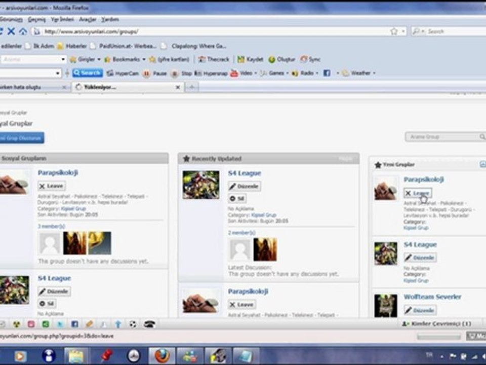facbook gibi grup kurmak