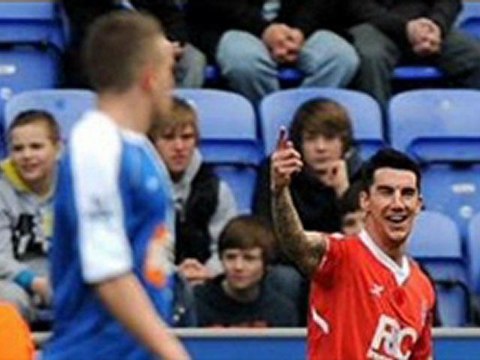 Wigan 2-1 Birmingham Cleverly scored, Figueroa superb-strike