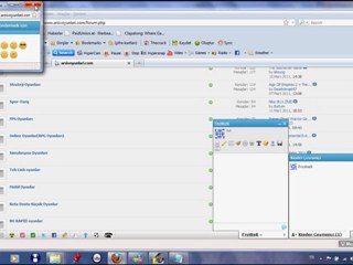 sohbet bölümü yan eklentileri